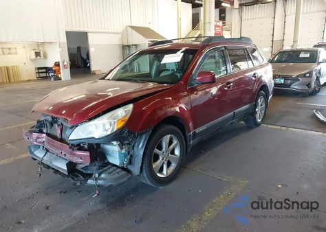 2013 Subaru Outback 2.5I Limited z USA, uszkodzony, nr VIN 4S4BRBKC9D3266649